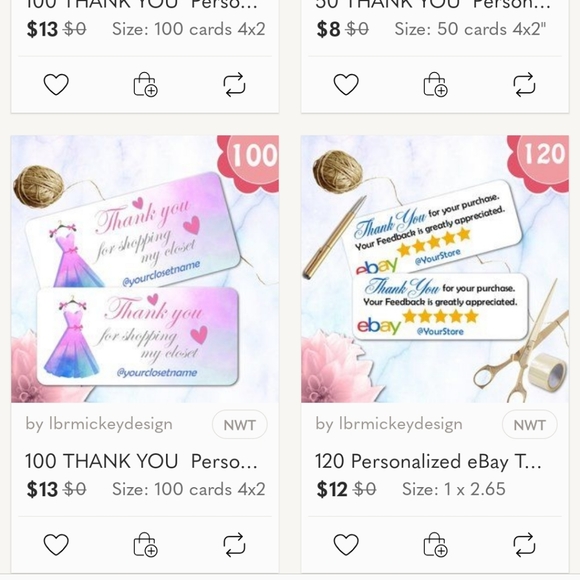 Thank you Stickers - Picture 4 of 4